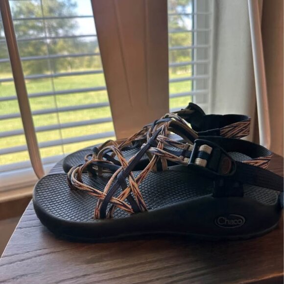 Chaco Women’s Z/Cloud X2 Blue Strappy Hiking Sandals size 7 - Picture 2 of 2